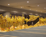 14 横浜 アリーナ イベント 正面 入口 大規模 生花 装飾