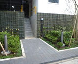 立川市 立体駐車場 壁面緑化 ヘデラ