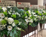 16 横浜市 中区 本牧フロント 生花装飾
