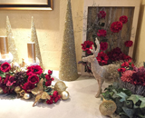 16 ホテル サンルートソプラ 神戸 クリスマス装飾 ディスプレイ