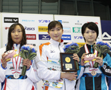 17 第93回 日本選手権水泳競技大会 競泳競技 生花装飾 表彰用花束