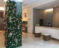 17 ホテルサンルートソプラ 神戸アネッサ クリスマス装飾