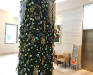 17 ホテル サンルートソプラ 神戸 クリスマス装飾