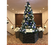 17 尼崎 ホテルホップインアミング 館内 クリスマス装飾