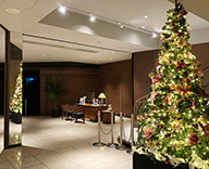 22 滋賀 草津 エストピア ホテル クリスマス 装飾 SEASONS