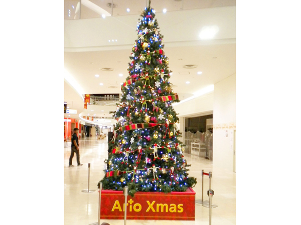 ショッピングモール クリスマスツリール