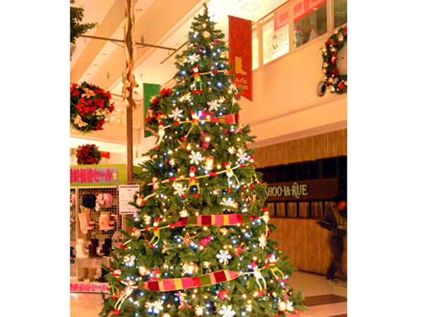 ショッピングモール クリスマスツリール