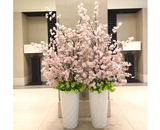 大阪 市内 商業施設 造花装飾 定期交換