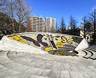 24 両国 都立横網町公園 花壇 植替え 花壇デザイン futatoki 事例