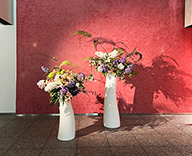 24 板橋区 エントランス 造花装飾 造花定期 定期装花 hitotoki 事例