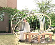 25 文京区 大学構内 和風装飾 生け花 生花装飾 SEASONS 事例