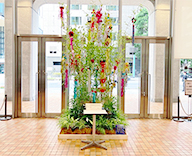 25 京橋 エントランス 七夕 装飾 レンタル SEASONS 事例
