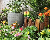 25 東京都 江戸川区 花壇植栽 季節装飾 憩いの場 futatoki 事例