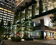 25 京橋 商業施設 クリスマスツリー イルミネーション デコレーション SEASONS 事例