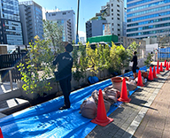 25 東京 渋谷 メモリアルパーク 植栽 学校跡地 futatoki 事例