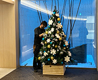 25 東京 渋谷 マンション 和モダン クリスマスツリー SEASONS 事例
