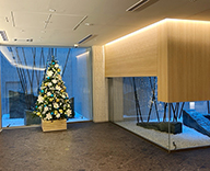 25 東京 渋谷 マンション 和モダン クリスマスツリー SEASONS 事例