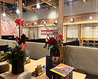 25 国分寺 店内 フェイクフラワー フェイクアレンジ 増加 hitotoki 事例