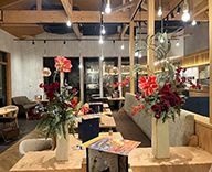 25 井草 店内 フェイクアレンジ フェイクフラワー 造花 hitotoki 事例