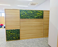 26 愛知 オフィス 造花装飾 インテリア 観葉 SEASONS 事例