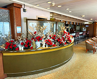 26 にっぽん丸 船内 クリスマス装飾 クリスマスデコレーション フェイク装飾 SEASONS 事例