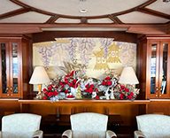 26 にっぽん丸 船内 クリスマス装飾 クリスマスデコレーション フェイク装飾 SEASONS 事例