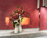 26 板橋区 エントランス 季節装飾 季節アレンジ 新年装飾 hitotoki 事例