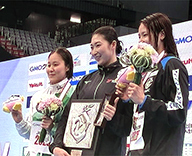 26 東京 競技場 水泳 ブーケ 花束 花と緑 事例