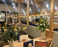 26 杉並区 店内 造花アレンジメント 造花装飾 季節装花 hitotoki 事例