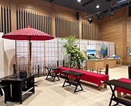 26 江戸川区 イベント会場 造花装飾 季節装花 季節のイベント装花 SEASONS 事例
