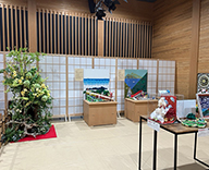 26 江戸川区 イベント会場 造花装飾 季節装花 季節のイベント装花 SEASONS 事例