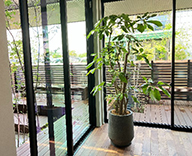 26 岡山 住宅展示場 インテリア 観葉植物 レンタル hitotoki 事例
