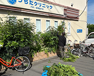 26 東京 江戸川 個人医院 花壇管理 植栽管理 futatoki 事例