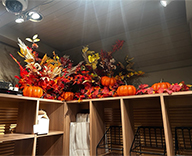 26 銀座 店舗 秋 造花 アレンジメント SEASONS 事例