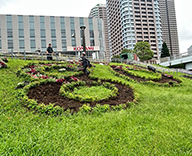 26 東京都 中央区 記念事業 区政80周年 立体花壇 futatoki 事例