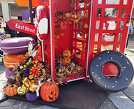 26 神戸三田 アウトレット ハロウィン フォトスポット 季節装飾 SEASONS 事例